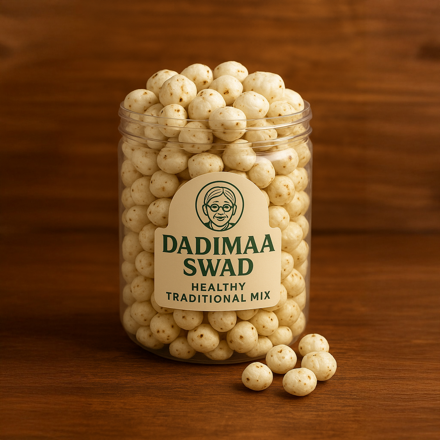 Dadimaa Swad Plain White Makhana (Fox Nuts)