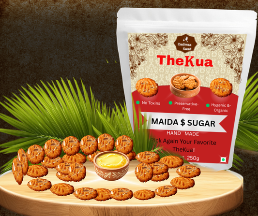 Traditional Thekua with Desi Sugar (Jaggery)