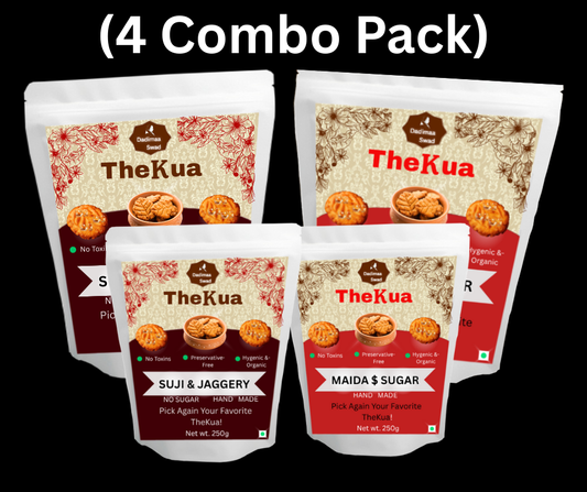Dadimaa Swad – Traditional Thekua Combo Pack (4 Variants | 250g & 750g Options)