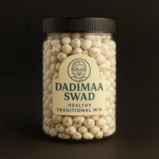 Dadimaa Swad Plain White Makhana (Fox Nuts)